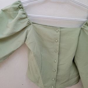 Shein spring long sleeve button up